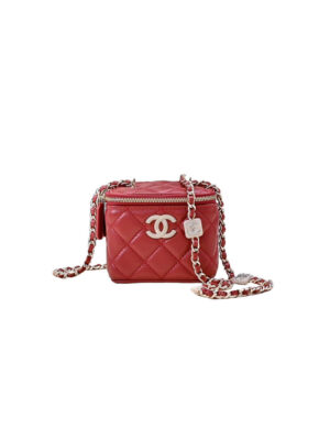 CHANEL Small Vanity with Chain(HIGH-END GRADE)
