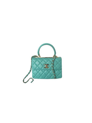 CHANEL Mini Flap Bag with Top Handle(HIGH-END GRADE)