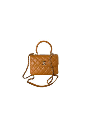 CHANEL Mini Flap Bag with Top Handle(HIGH-END GRADE)