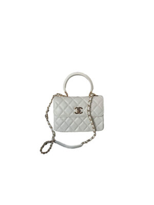 CHANEL Mini Flap Bag with Top Handle(HIGH-END GRADE)