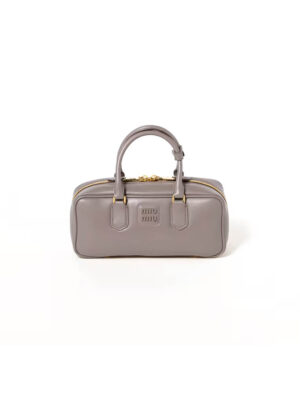 MIUMIU Large Arcadie Leather Bag(HIGH-END GRADE)