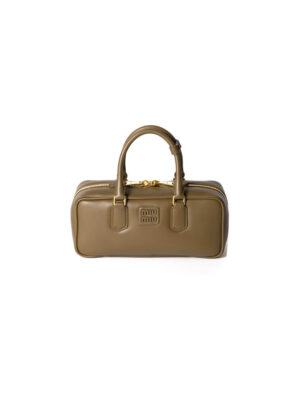 MIUMIU Large Arcadie Leather Bag(HIGH-END GRADE)