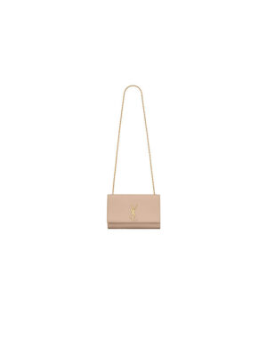 YSL kate medium in grain de poudre embossed leather