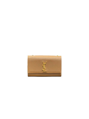 YSL kate medium in grain de poudre embossed leather