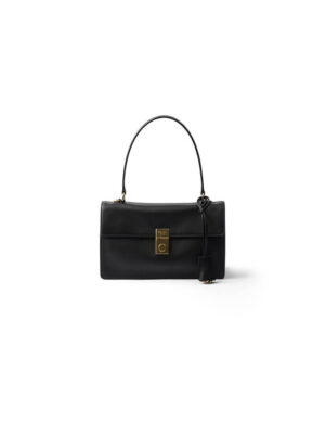 Prada Soft Sound medium leather shoulder bag(high-end grade)