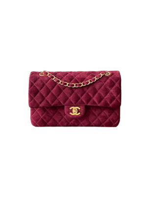 CHANEL Suede Classic Double Flap Handbag(HIGH-END GRADE)