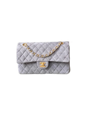 CHANEL Suede Classic Double Flap Handbag(HIGH-END GRADE)