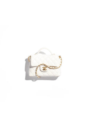 CHANEL Small Flap Bag with Top Handle(HIGH-END GRADE)