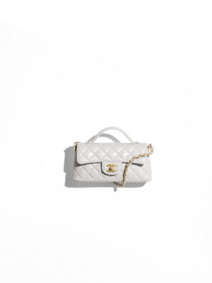 CHANEL Mini Flap Bag with Top Handle(HIGH-END GRADE)