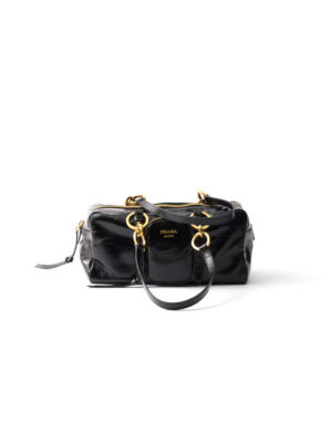 Prada Dangle medium leather top-handle bag(HIGH-END GRADE)
