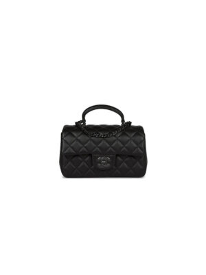 Chanel Mini Flap with Top Handle(HIGH-END GRADE)