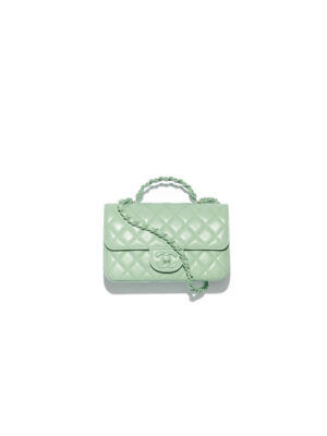 Chanel Mini Flap Bag with Top Handle(HIGH-END GRADE)