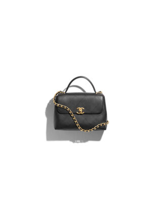 Chanel Large Flap Bag With Top Handle(HIGH-END GRADE)