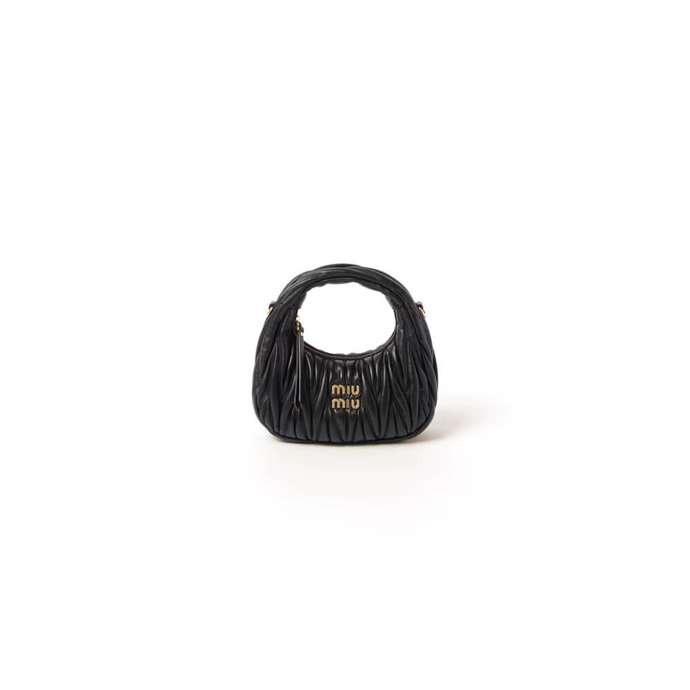 Wander matelassÃ© nappa leather hobo mini-bag(high-end grade)