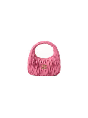 Small Wander matelasse nappa leather hobo bag(HIGH-END GRADE)