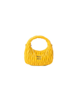 Small Wander matelasse nappa leather hobo bag(HIGH-END GRADE)