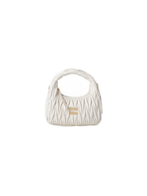 Small Wander matelasse nappa leather hobo bag(HIGH-END GRADE)