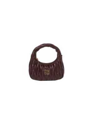 Small Wander matelasse nappa leather hobo bag(HIGH-END GRADE)