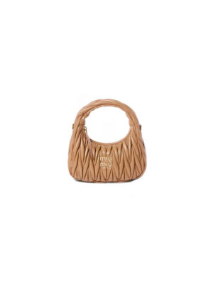 Small Wander matelasse nappa leather hobo bag(HIGH-END GRADE)