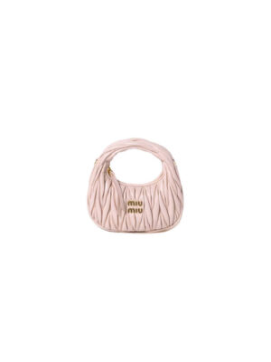 Mini Wander matelasse nappa leather hobo bag(high-end grade)