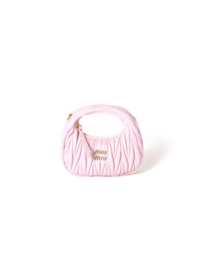 Mini Wander matelasse nappa leather hobo bag(high-end grade)