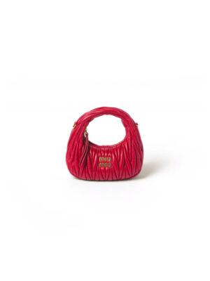Mini Wander matelasse nappa leather hobo bag(high-end grade)