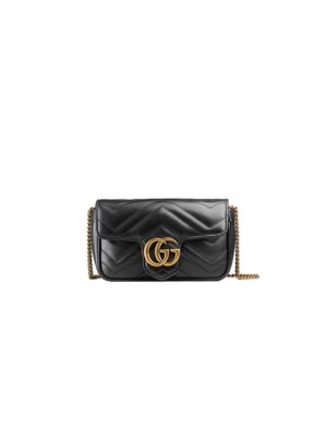 GG Marmont matelasse leather super mini bag(high-end Grade)