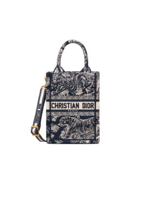 MINI DIOR BOOK TOTE PHONE BAG