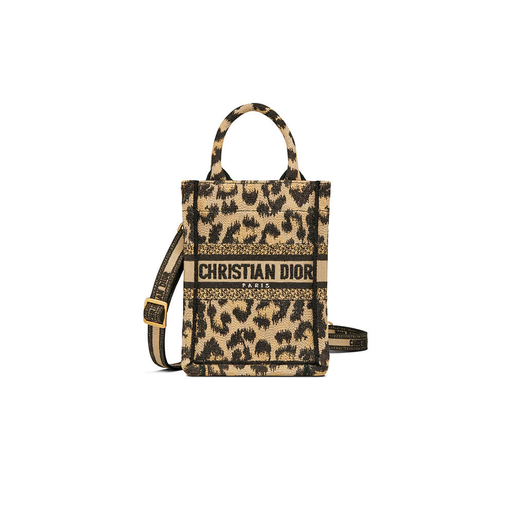 MINI DIOR BOOK TOTE PHONE BAG