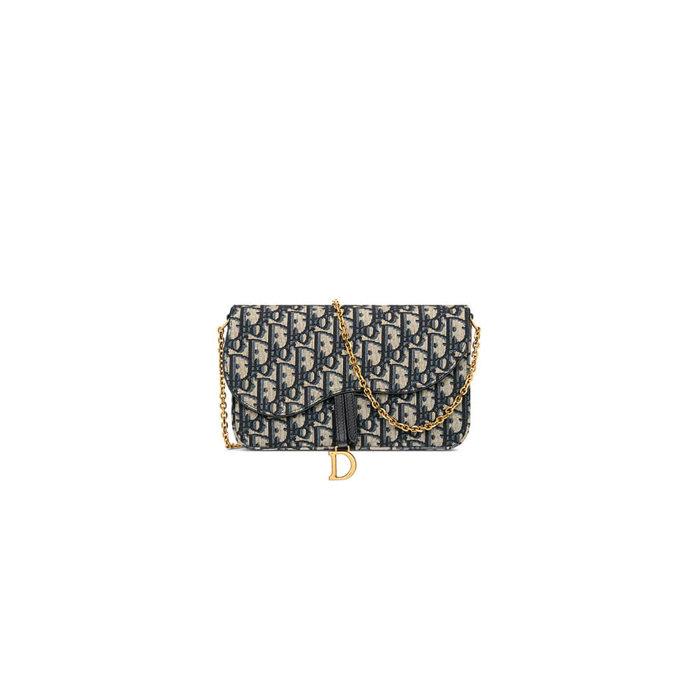 Medium Saddle Pouch with Chain