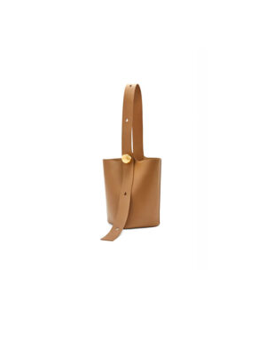 LOEWE Medium Pebble bucket in smooth calfskin(high-end grade)