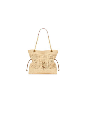 YSL JAMIE SHOPPING in raffia(HIGH-END GRADE)