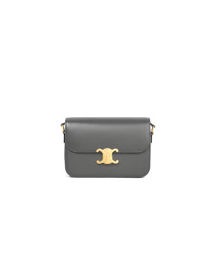 CELINE CLASSIQUE TRIOMPHE BAG in shiny calfskin(HIGH-END GRADE)