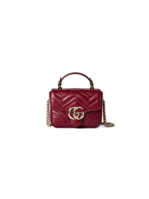 GG Marmont mini top handle bag