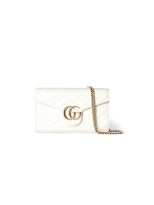 GG Marmont wallet on chain