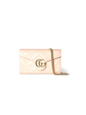 GG Marmont wallet on chain