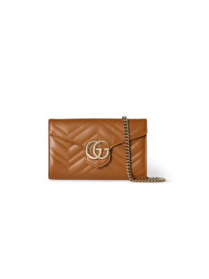 GG Marmont wallet on chain