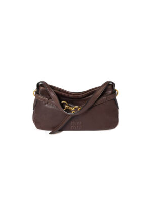 MIUMIU Regular Aventure nappa leather bag(HIGH-END GRADE)