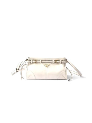Prada Bonnie small leather shoulder bag(HIGH-END GRADE)