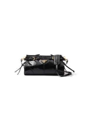 Prada Bonnie small leather shoulder bag(HIGH-END GRADE)