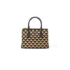 Small Prada Galleria embroidered fabric bag