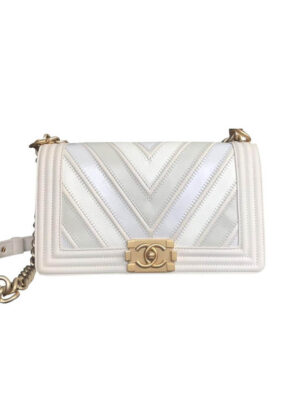 Chevron Boy Chanel Handbag