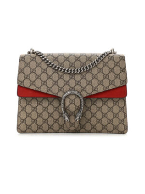 GG Supreme Medium Dionysus Shoulder Bag