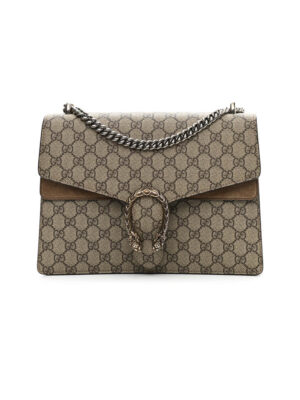 GG Supreme Medium Dionysus Shoulder Bag
