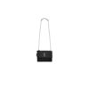SUNSET MEDIUM CHAIN BAG IN CROCODILE-EMBOSSED SHINY LEATHER
