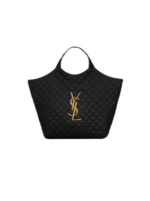 YSL ICARE MAXI SHOPPING BAG IN QUILTED LAMBSKIN