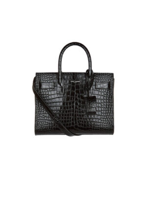 YSL SAC DE JOUR BABY IN CROCODILE-EMBOSSED