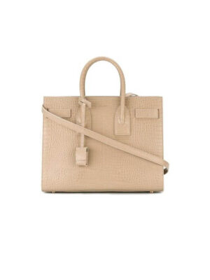 YSL SAC DE JOUR BABY IN CROCODILE-EMBOSSED