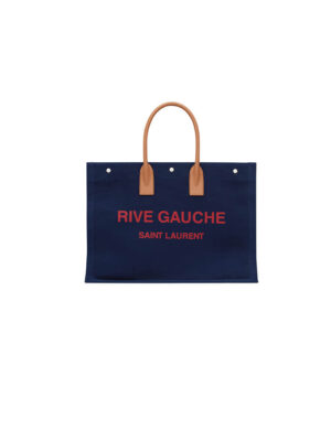 RIVE GAUCHE LARGE TOTE BAG IN CANVAS