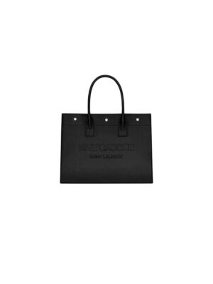 RIVE GAUCHE SMALL TOTE BAG IN SMOOTH LEATHER